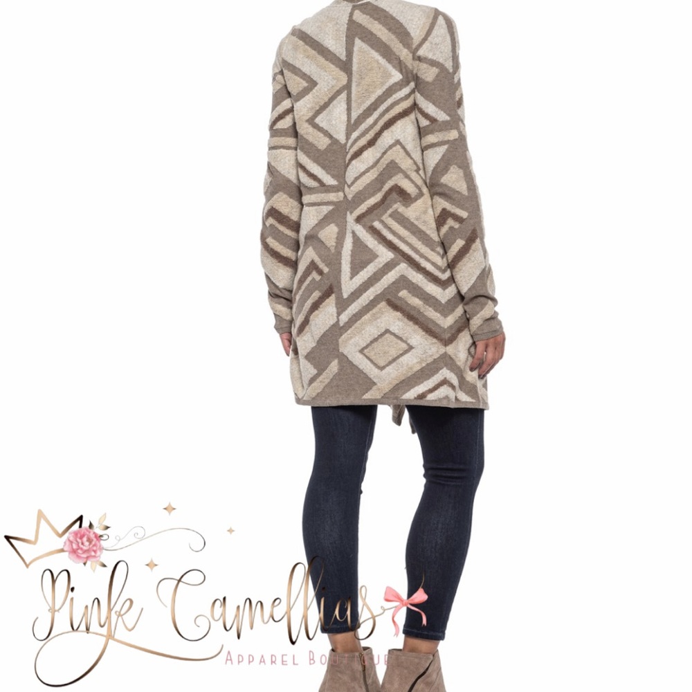 Lucky Brand Intarsia Cardigan Sweater - Picture 9 of 10